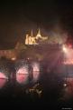 2008 1041 - (Chartres) Fête de la lumière - Les Ponts de l'Eure et la cathédrale