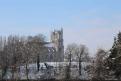 2018 0025 - (Mantes-la-Jolie) Jour de neige - La collégiale