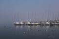 2025 1530 - (Constanta, Roumanie) Le Petit Port avec la brume de mer 