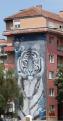 2025 1068 - (Novi Sad, Serbie) Street Art au coin de Kazacinskog et  Beogradski