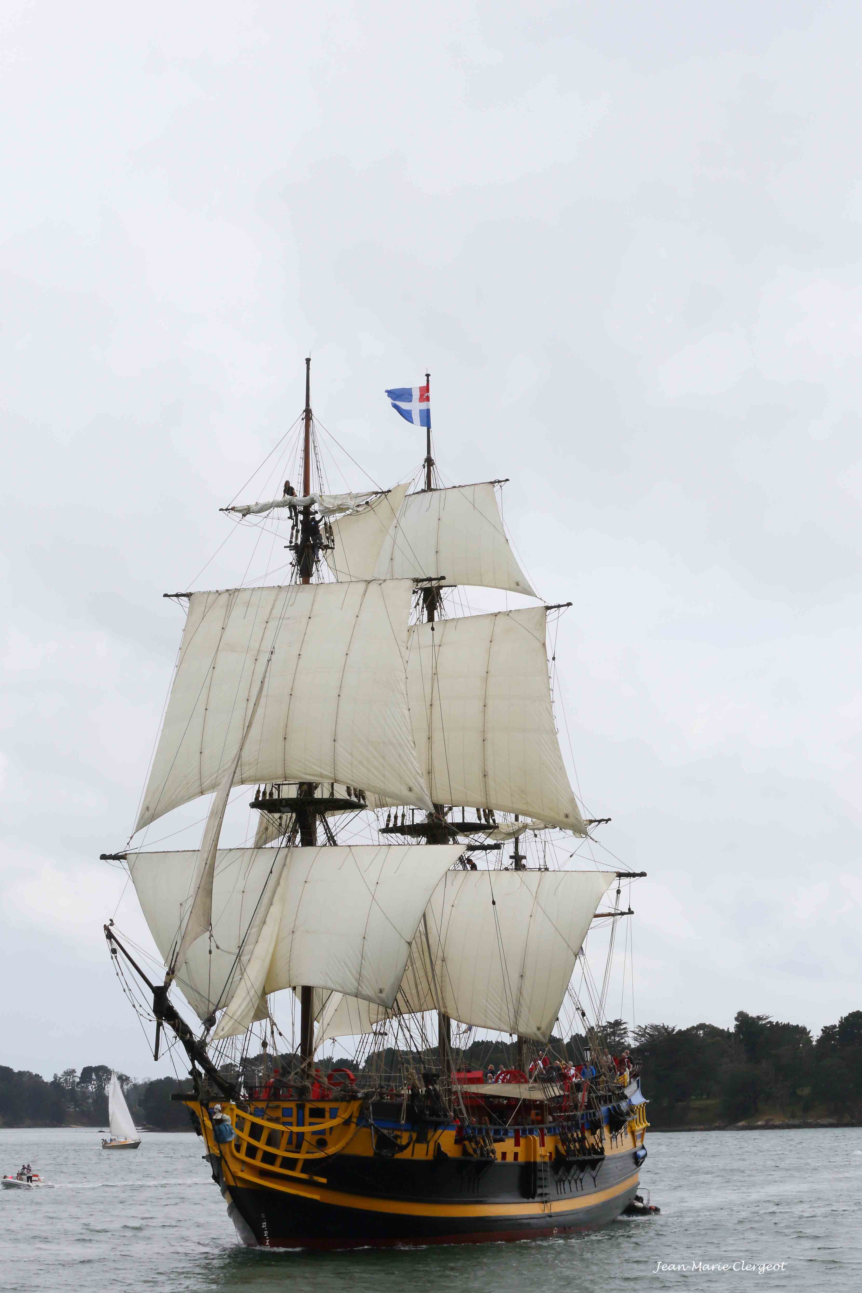 2019 0577 - (Arzon) L'Etoile du Roy (frégate, Saint-Malo)