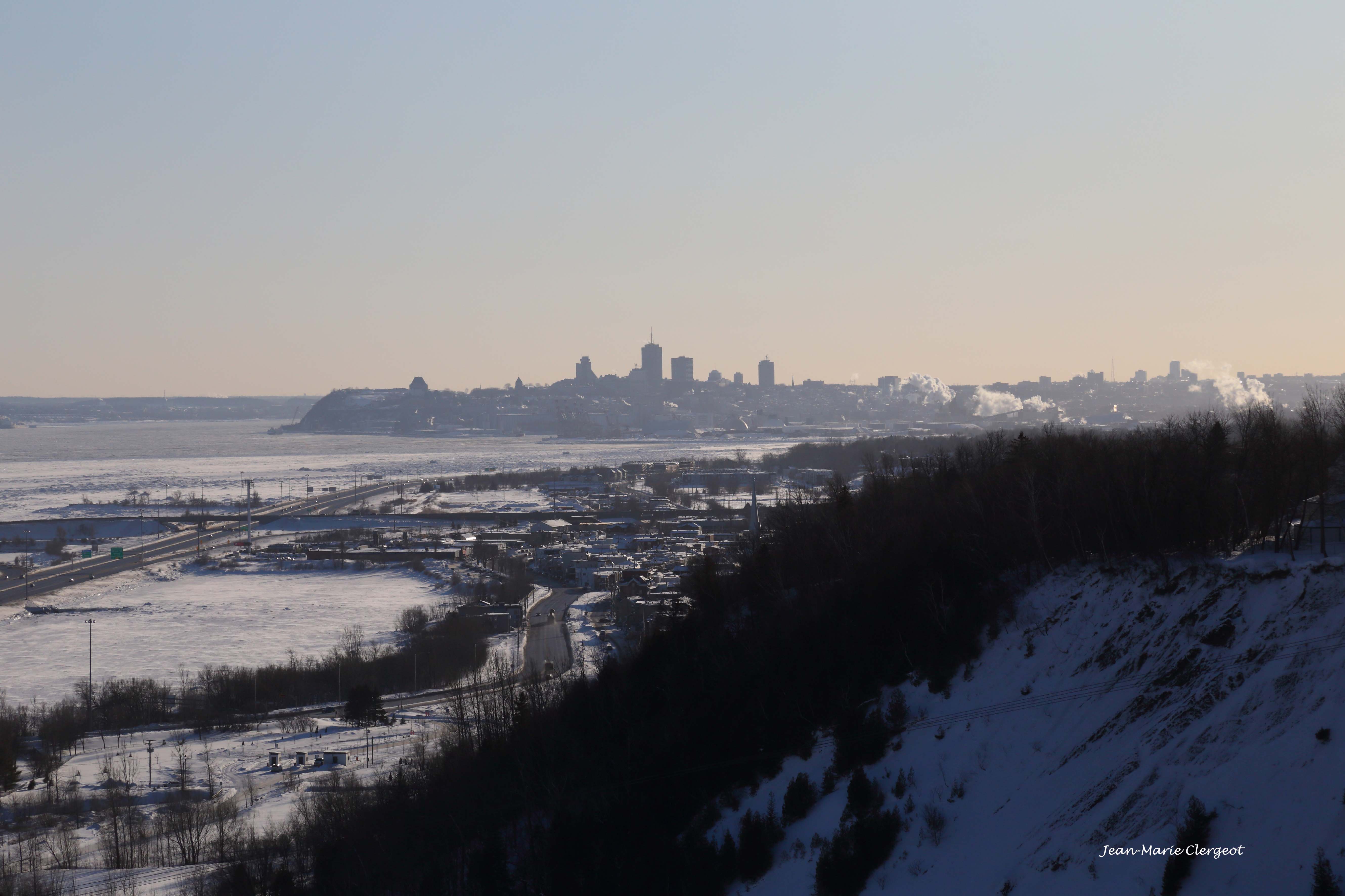 2020 0523 - (Québec) La ville de Québec depuis la chute Montmorency