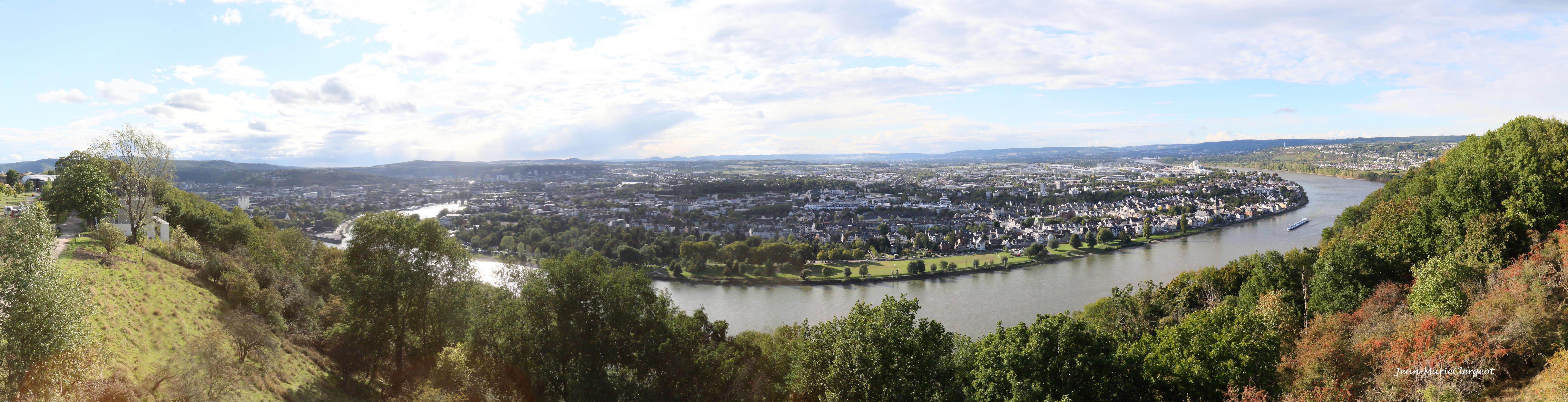 2022 1356 (Coblence) Confluence du Rhin et de la Moselle