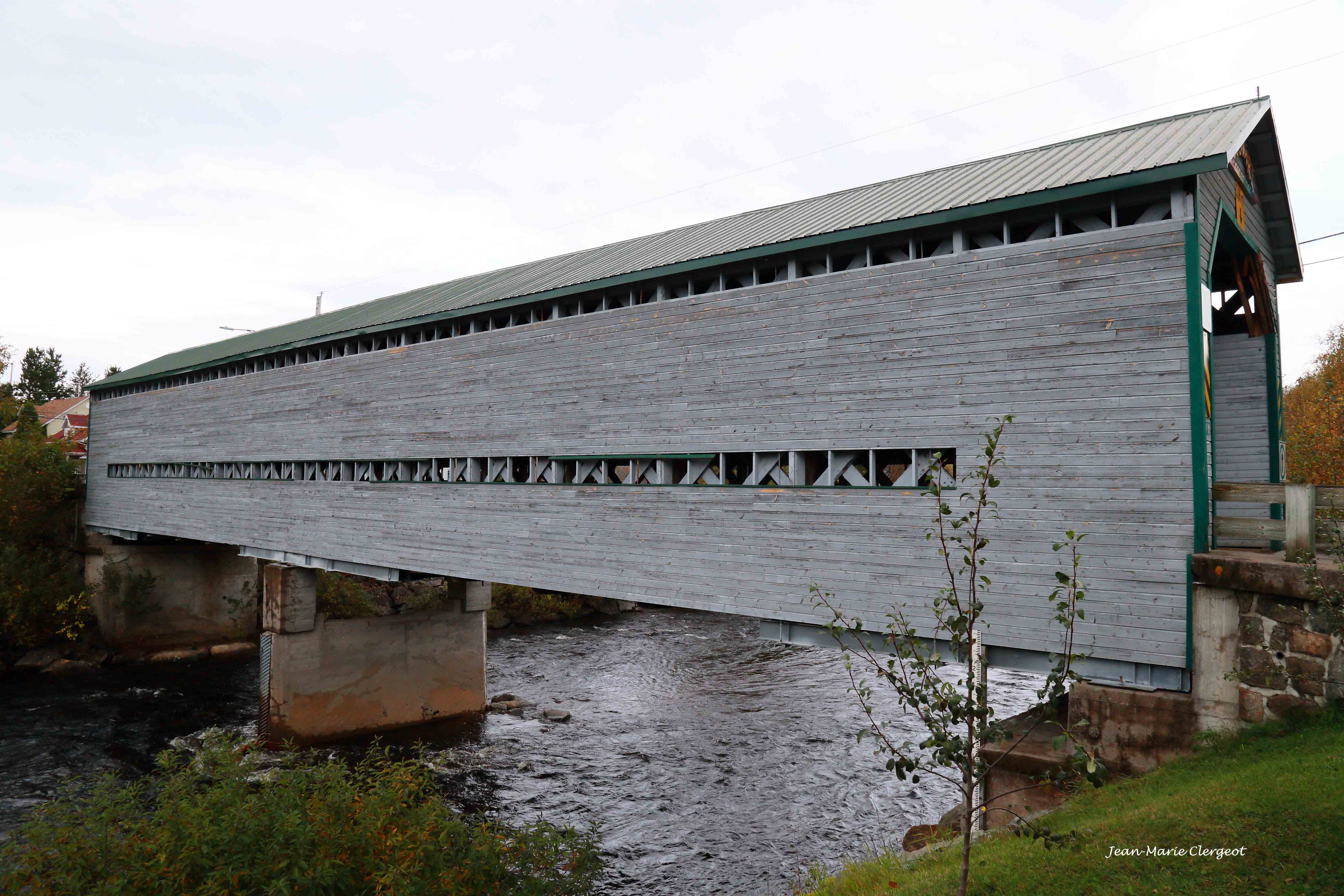 2023 1422 - (L'Anse-Saint-Jean) Pont couvert du Faubourg